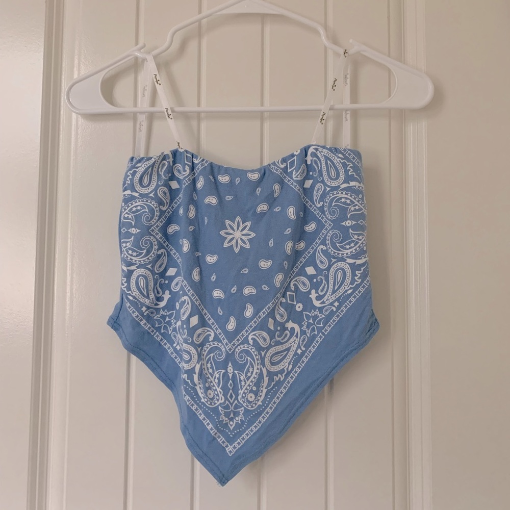 2/$10 Bandana Crop Top